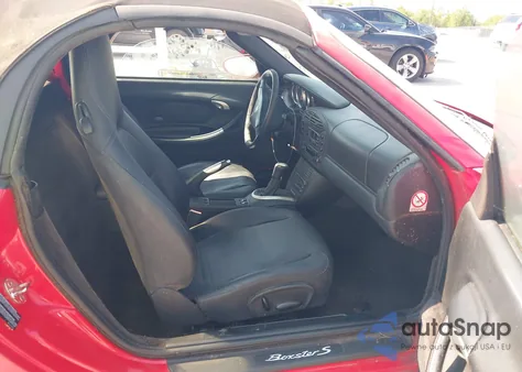 2000 Porsche Boxster S z USA, uszkodzony, nr VIN WP0CB2983YU663062